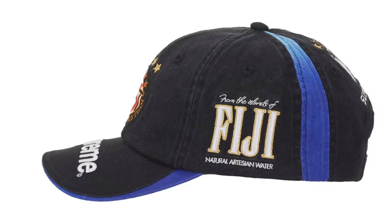 Supreme Fiji 6-Panel Black