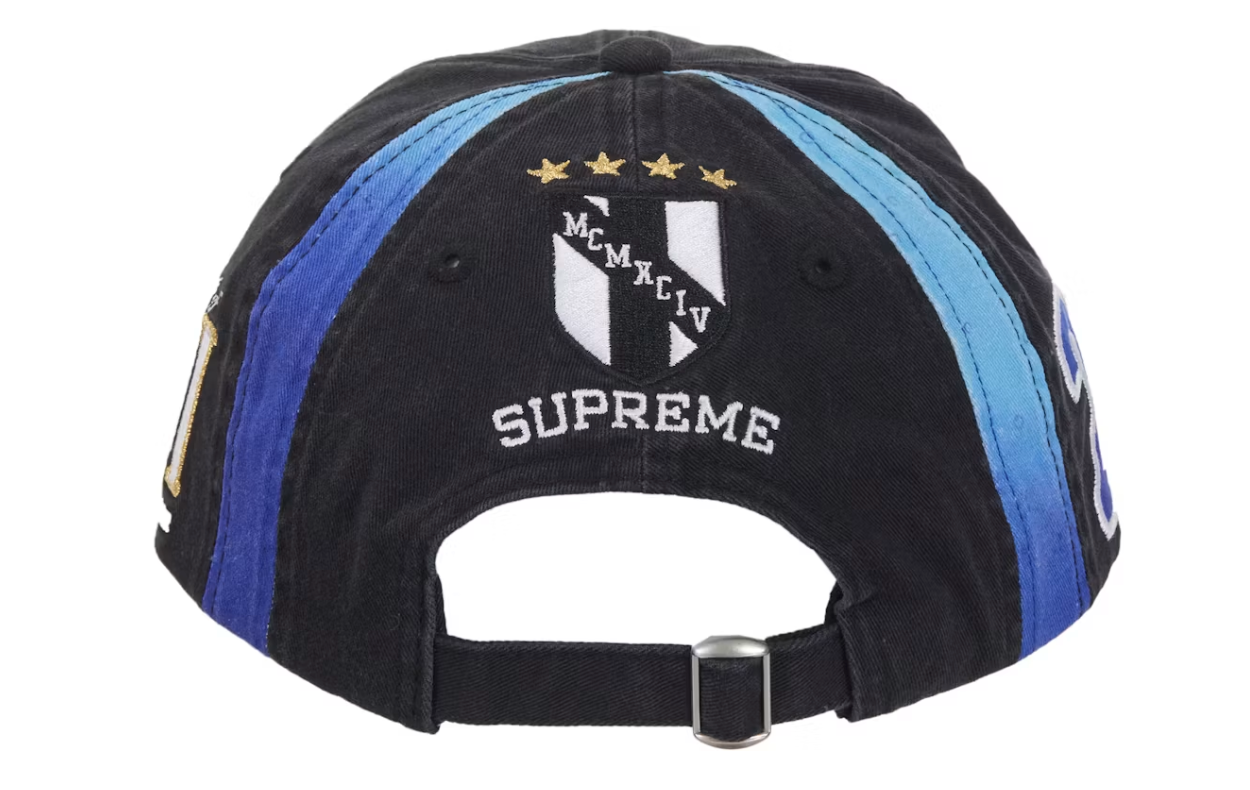 Supreme Fiji 6-Panel Black