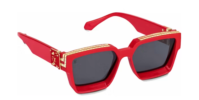Louis Vuitton 1.1 Millionaires Sunglasses Red