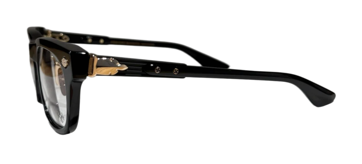 Chrome Hearts Baggins-A Black/Gold Glasses
