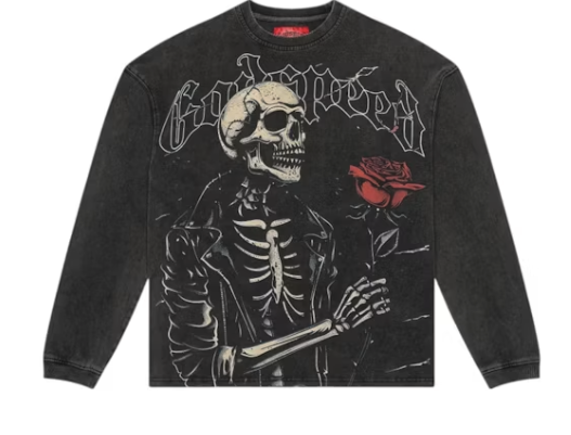 Godspeed Valentine L/S T-shirt Grey Wash