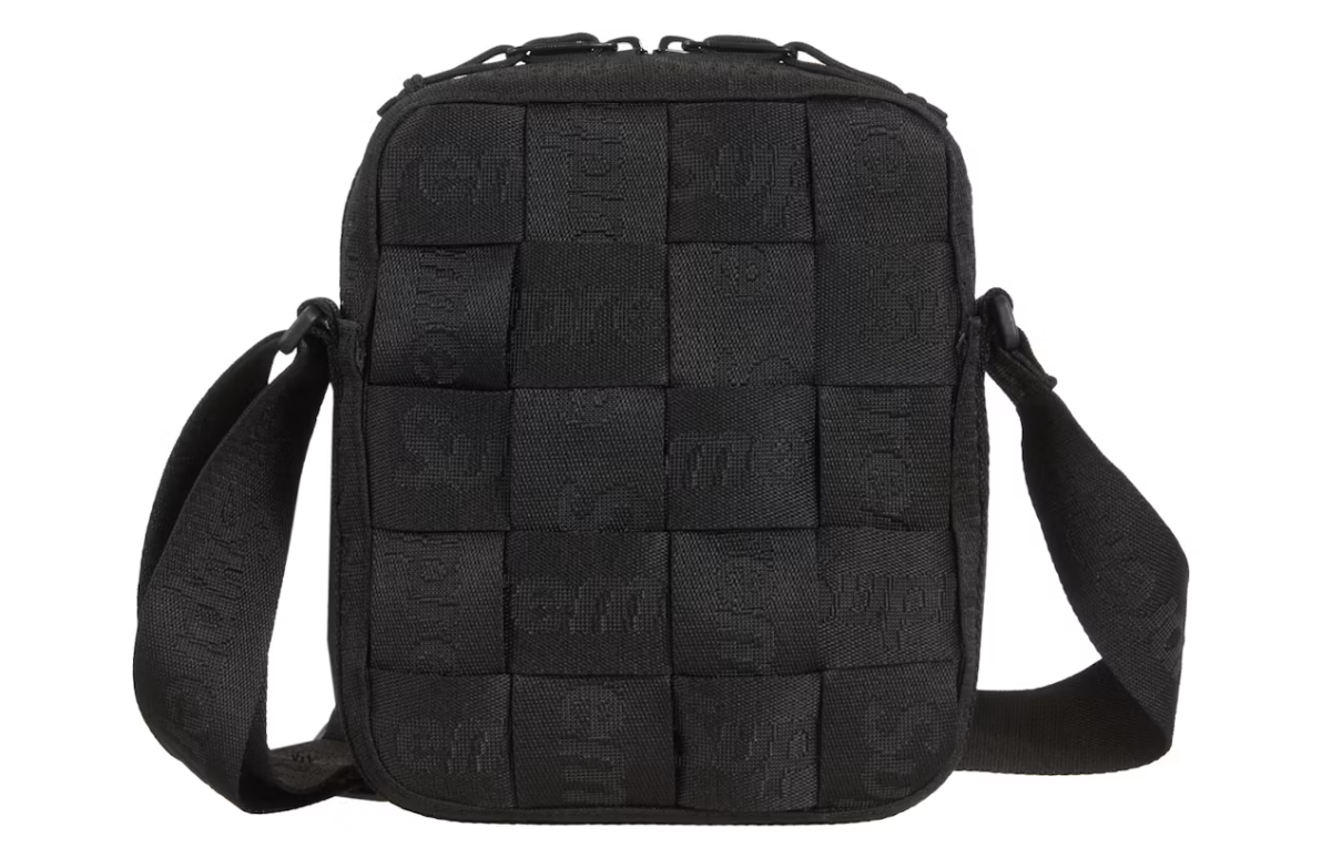 Supreme Woven Shoulder Bag (SS24) Black