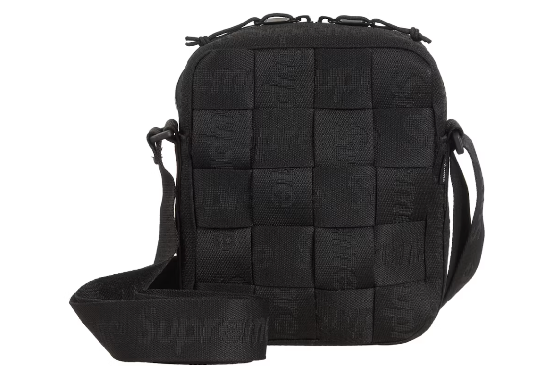 Supreme Woven Shoulder Bag (SS24) Black