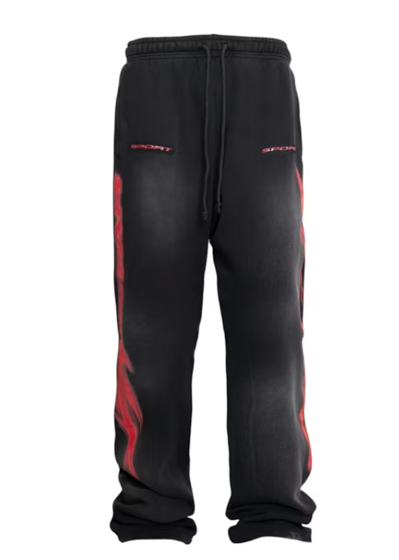 Hellstar Motion Blur Sweatpants Black