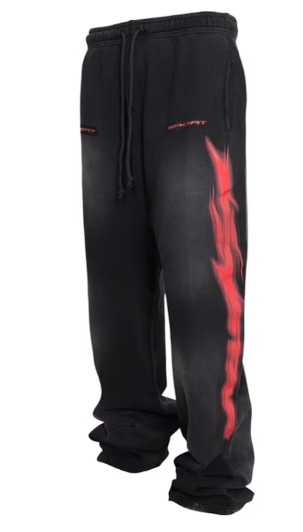 Hellstar Motion Blur Sweatpants Black
