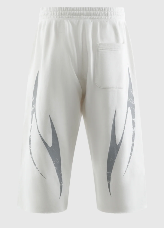Hellstar Wing 3/4 Shorts White