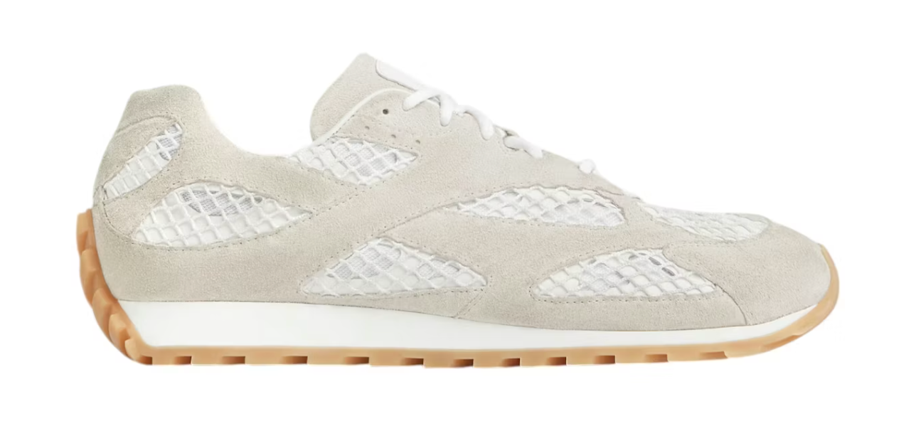 Bottega Veneta Orbit Lace Up Gray