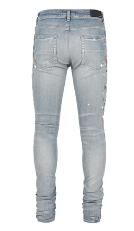 AMIRI Skinny Painter Jeans Indigo Blue