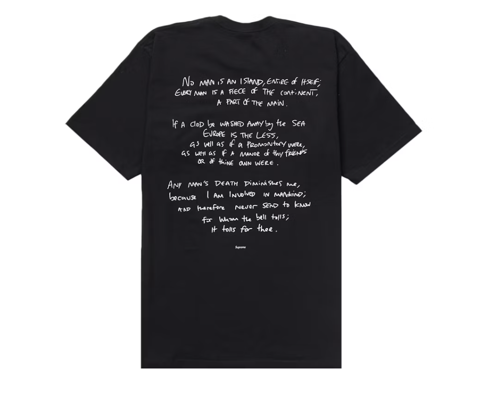 Supreme Corteiz Rules The World Tee Black