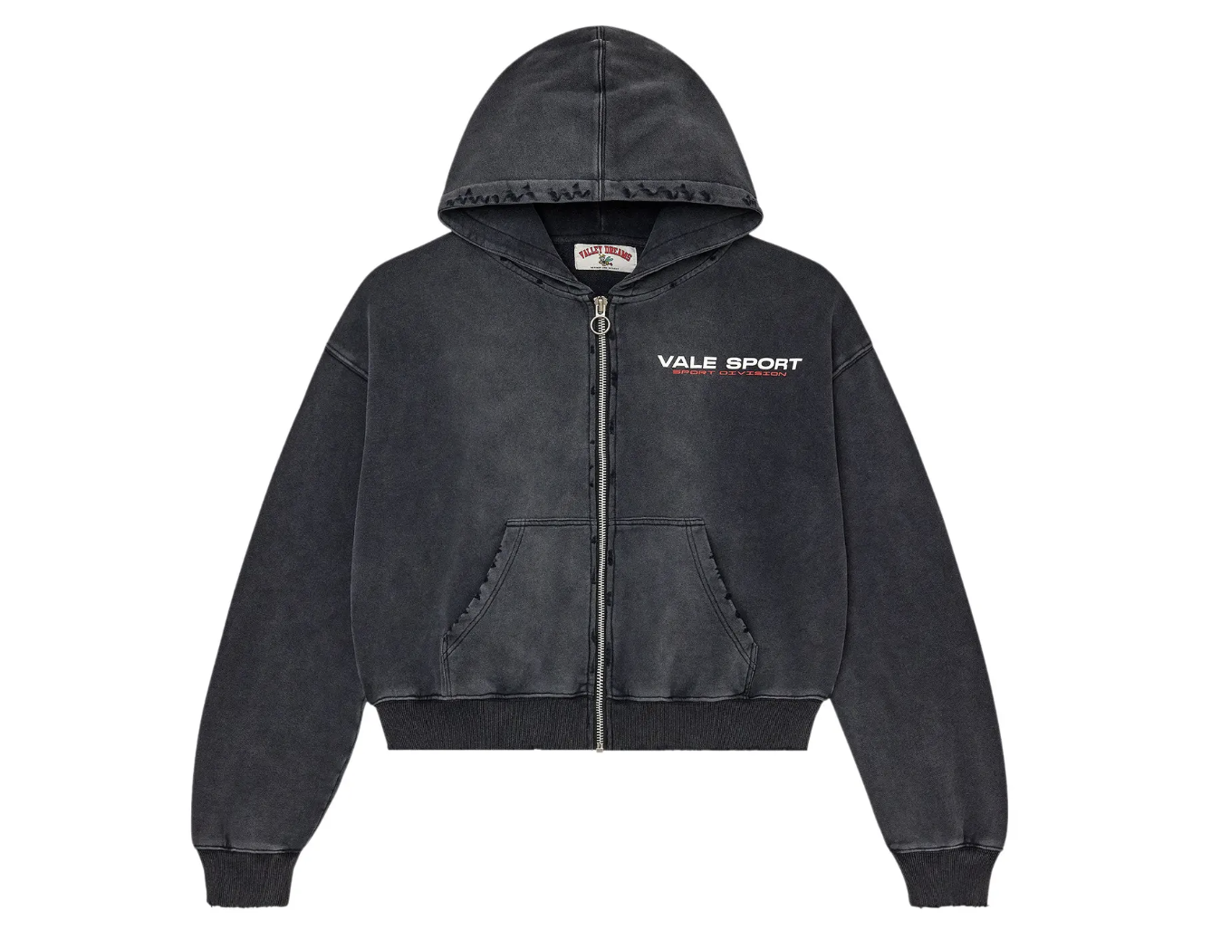 Vale Forever Staple Zip Up Faded/Black