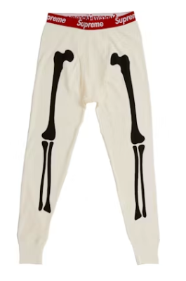 Supreme Hanes Bones Thermal Pant FW25 (1 Pack) White