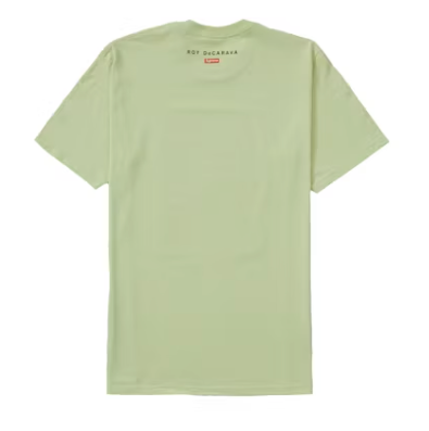 Supreme Roy DeCarava Malcolm X Tee Pale Mint