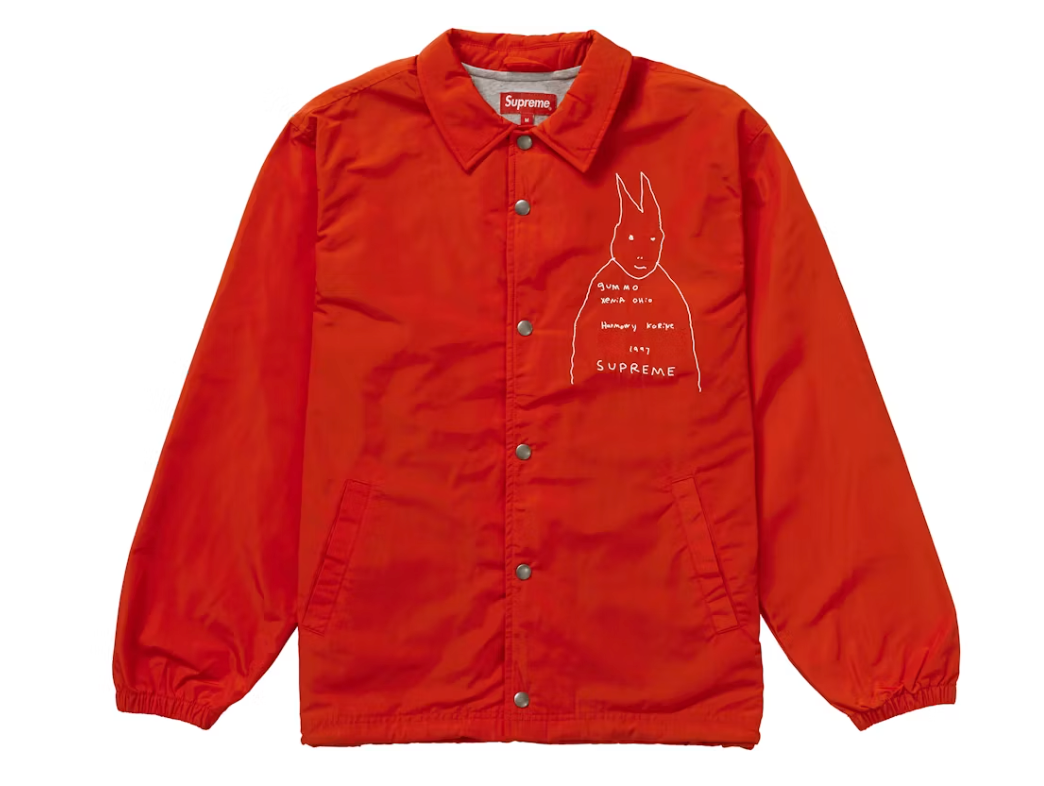 Supreme Gummo Coaches Jacket Red