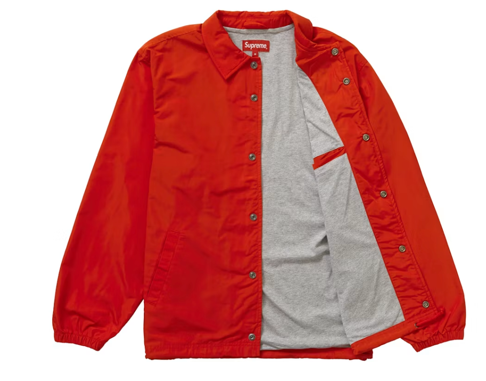 Supreme Gummo Coaches Jacket Red