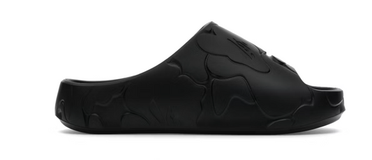 A Bathing Ape Slide #1 Black Solid Camo