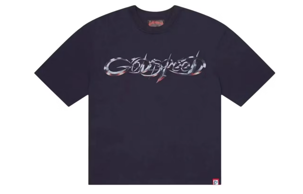 Godspeed New Age Logo T-shirt Navy