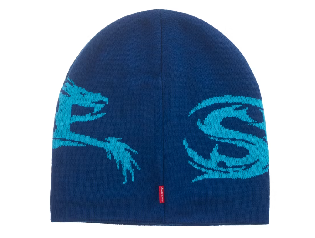 Supreme Dragon Beanie (FW26) Blue