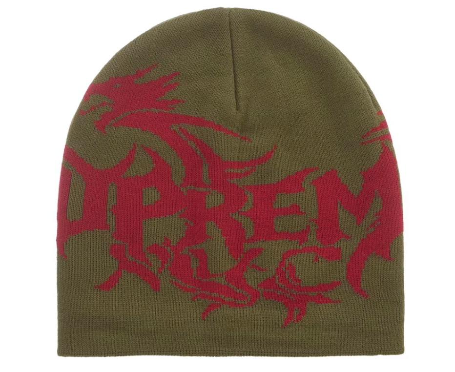 Supreme Dragon Beanie (FW26) Olive