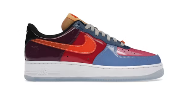 Nike Air Force 1 Low SP Undefeated Multi Patent Total Orange