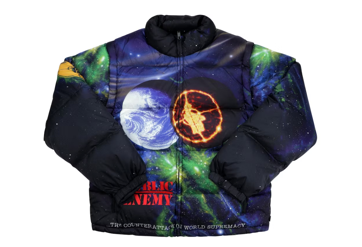Supreme UNDERCOVER/Public Enemy Puffy Jacket Multi