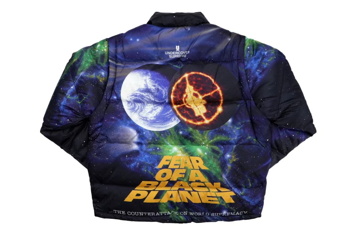 Supreme UNDERCOVER/Public Enemy Puffy Jacket Multi