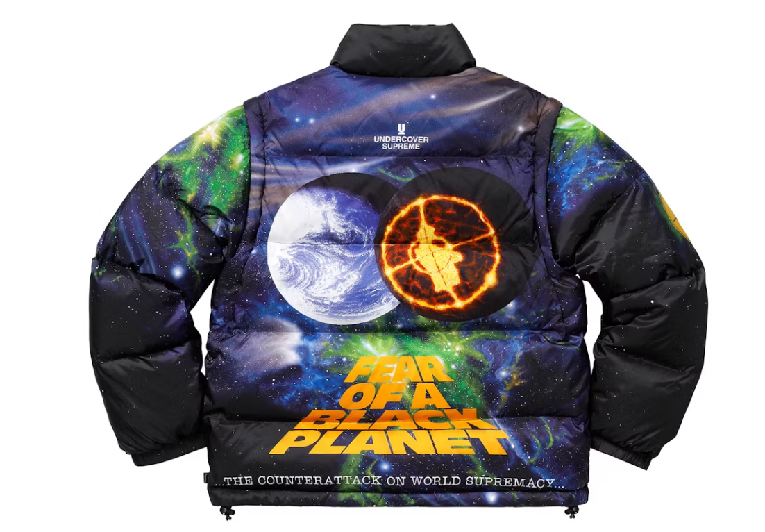 Supreme UNDERCOVER/Public Enemy Puffy Jacket Multi