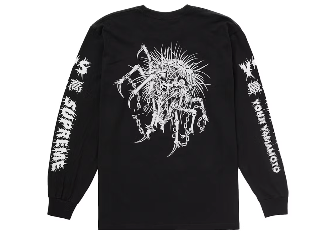 Supreme Y's by Yohji Yamamoto L/S Tee Black