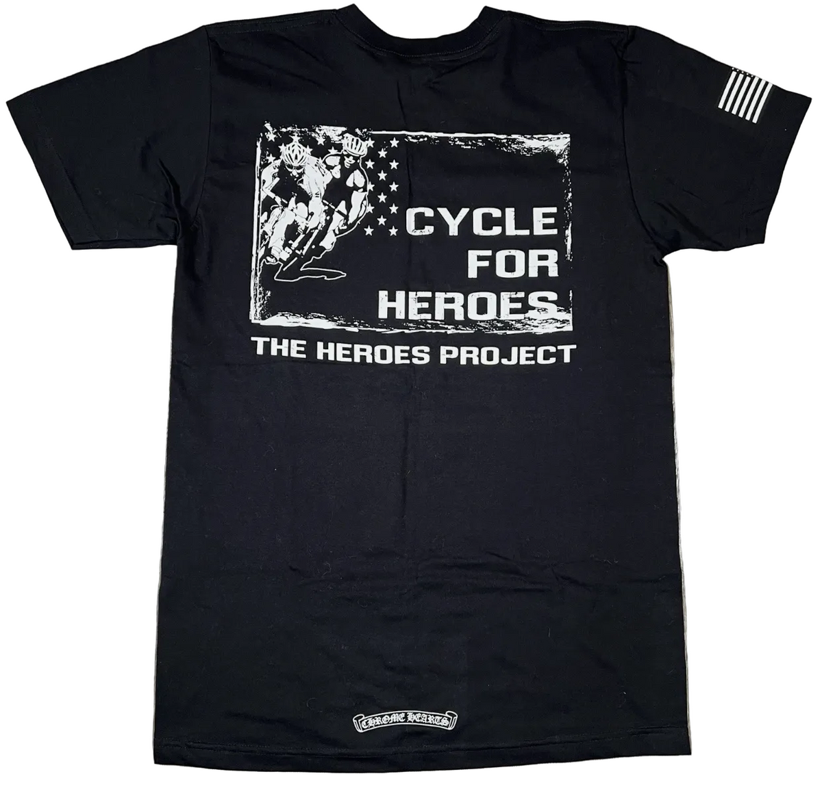 Chrome Hearts Heroes Project Equinox Cycle For Heroes T-Shirt Black