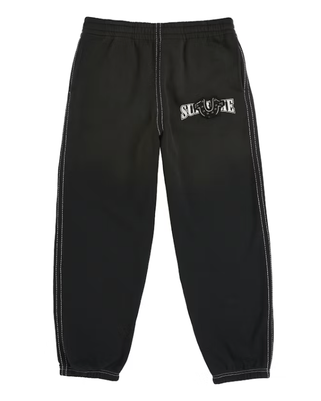 Supreme True Religion Zip Up Hooded Sweatshirt & Sweatpants (FW25) Black