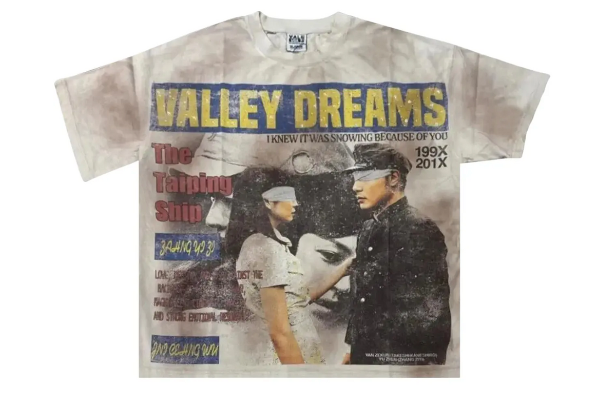 Vale Forever The Taiping Ship Bling Tee Tan