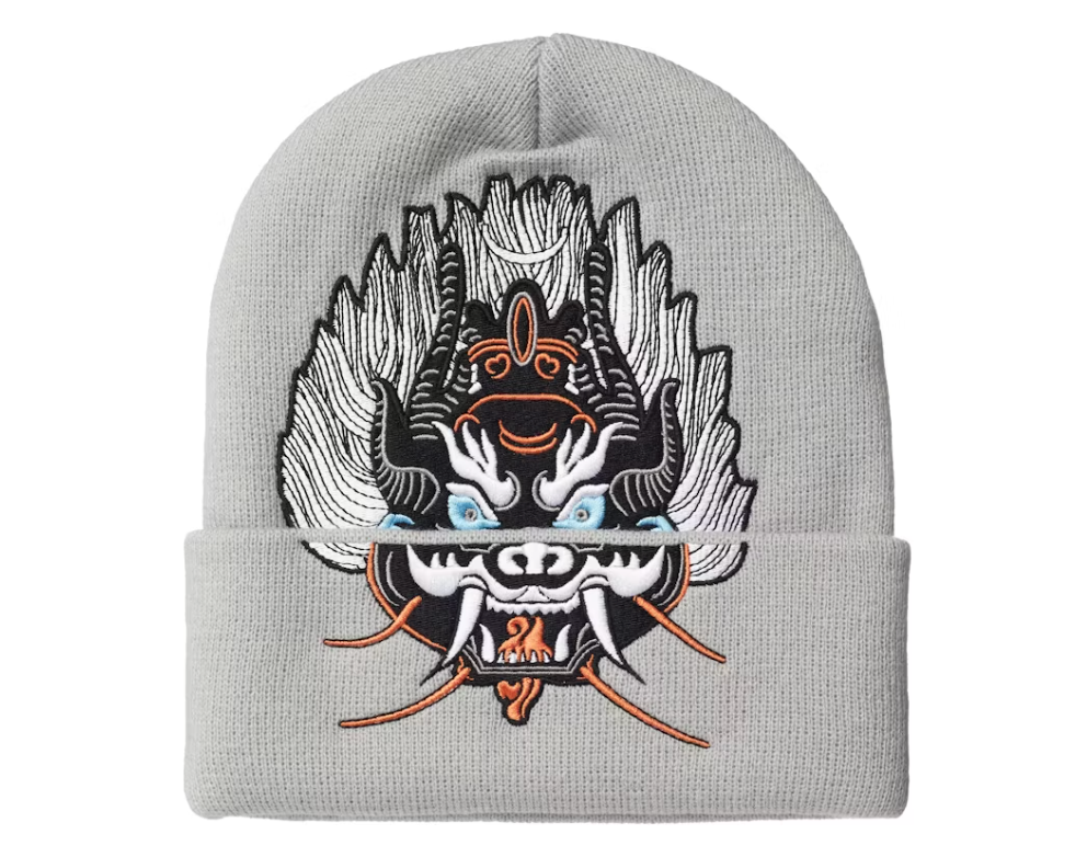 Supreme Demon Beanie Grey