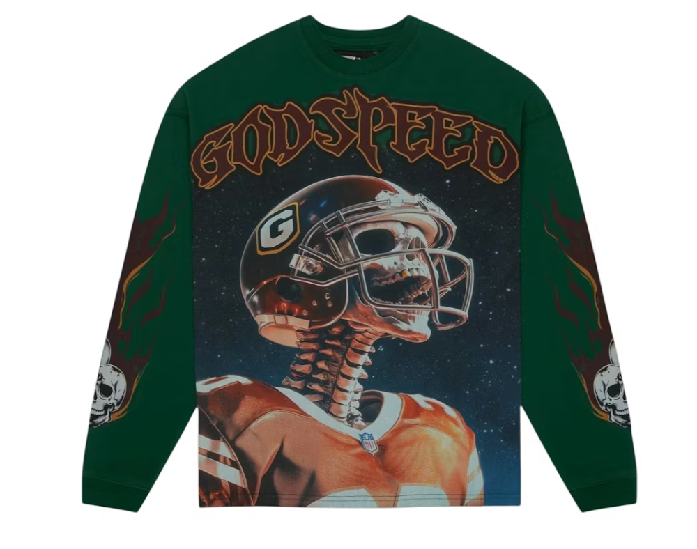 Godspeed Morale L/S Tee Green