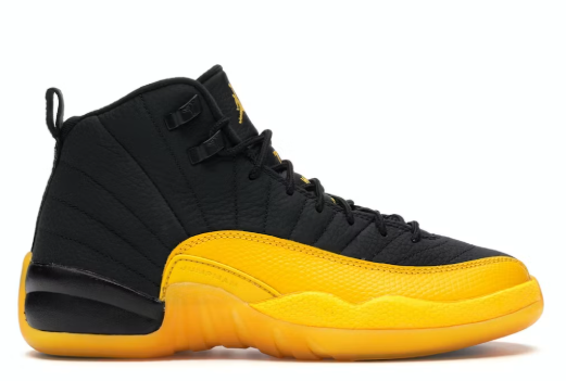 Jordan 12 Retro Black University Gold (GS)