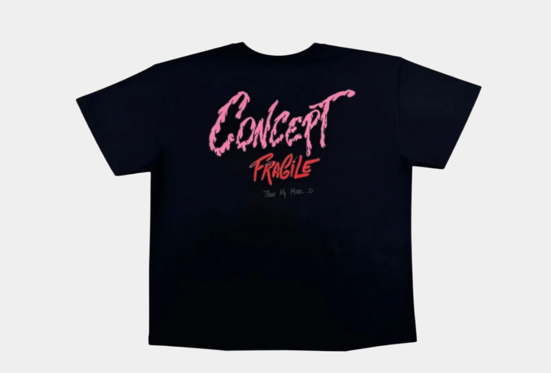 Matty Boy Anti Promo Concept Fragile T-Shirt Black