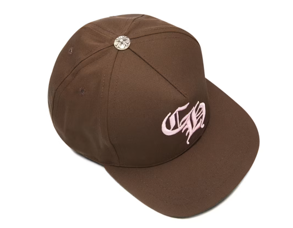 Chrome Hearts CH Baseball Hat Brown/Pink