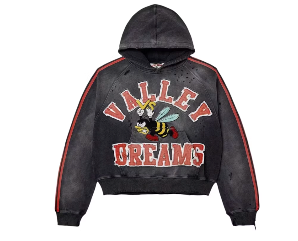 Vale Forever Anthem Pullover Hoodie Black/Red