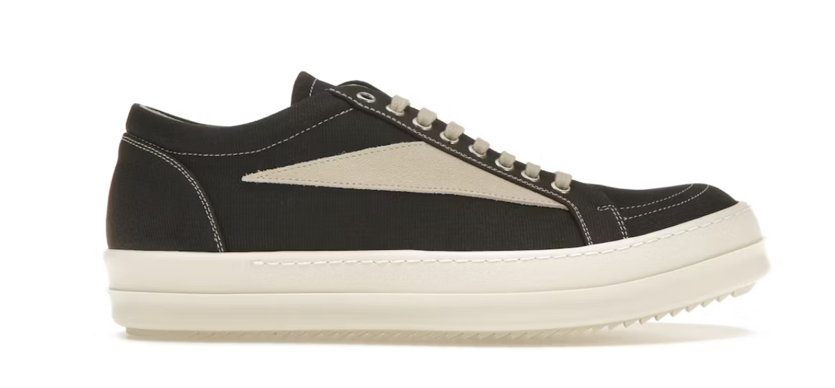 Rick Owens DRKSHDW EDFU Vintage Sneakers Taupe Grey