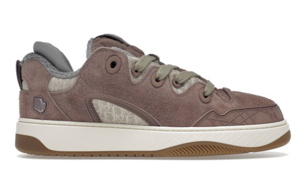 Dior B9S Skater ERL Lilac Suede and Dior Oblique Jacquard