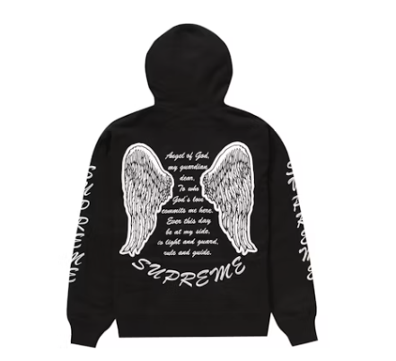Supreme Guardian Hooded Sweatshirt Black