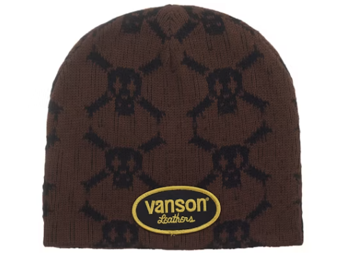 Supreme Vanson Leathers Skull Beanie