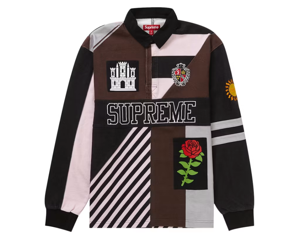 Supreme Rose Rugby Black