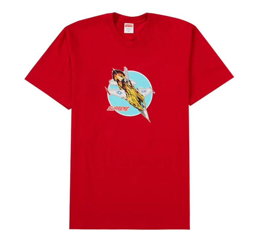 Supreme Jet Tee Red