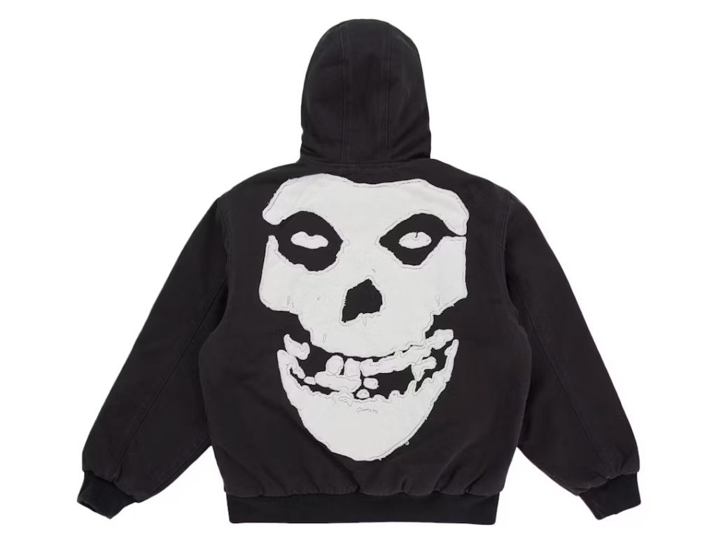 Supreme The Misfits Hooded Work Jacket Black