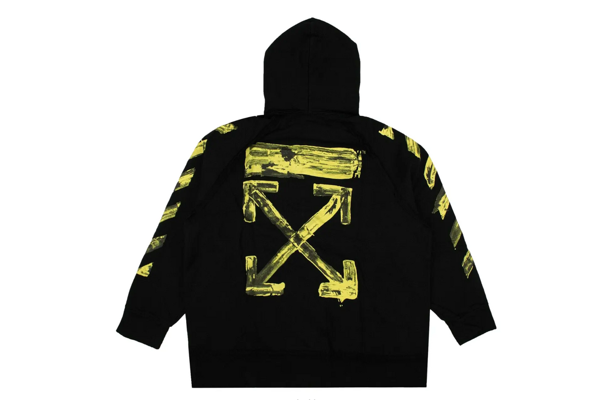 Off-White Raw Edges Arrows Sweatshirt Black