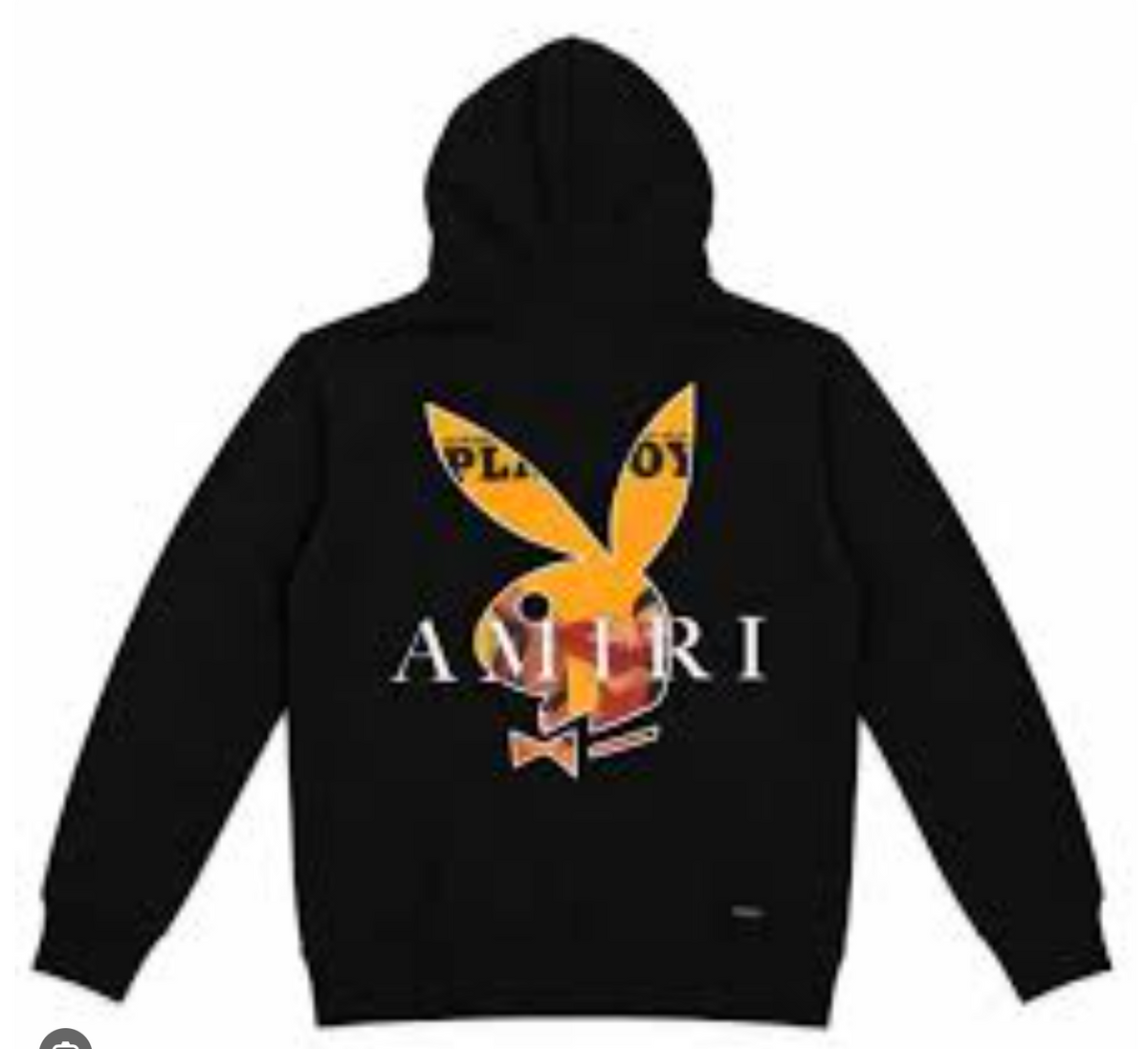Amiri Playboy Cover Bunny Hoodie Black