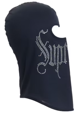 Supreme Rhinestone Balaclava Navy