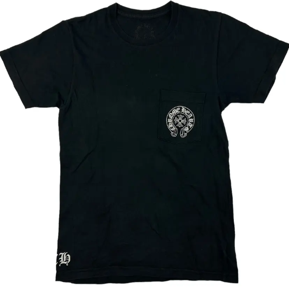 Chrome Hearts Spellout Cross Logo Tee