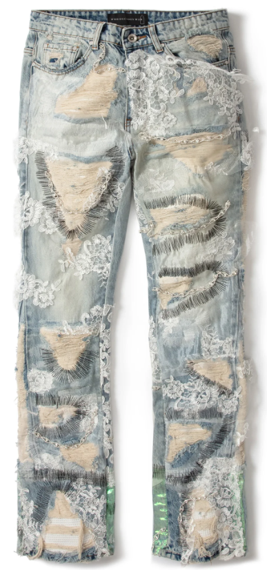 Who Decides War Affinity Blue Denim Jeans