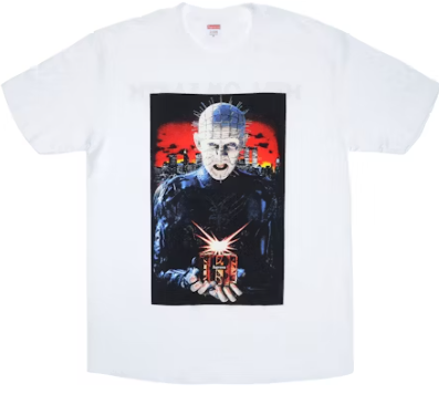 Supreme Hellraiser Hell on Earth Tee White