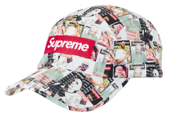 Supreme Magazine Camp Cap Multicolor
